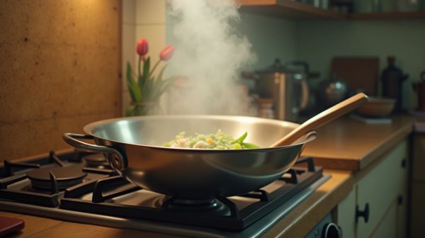 Les avantages d'un wok en inox pour une cuisine saine